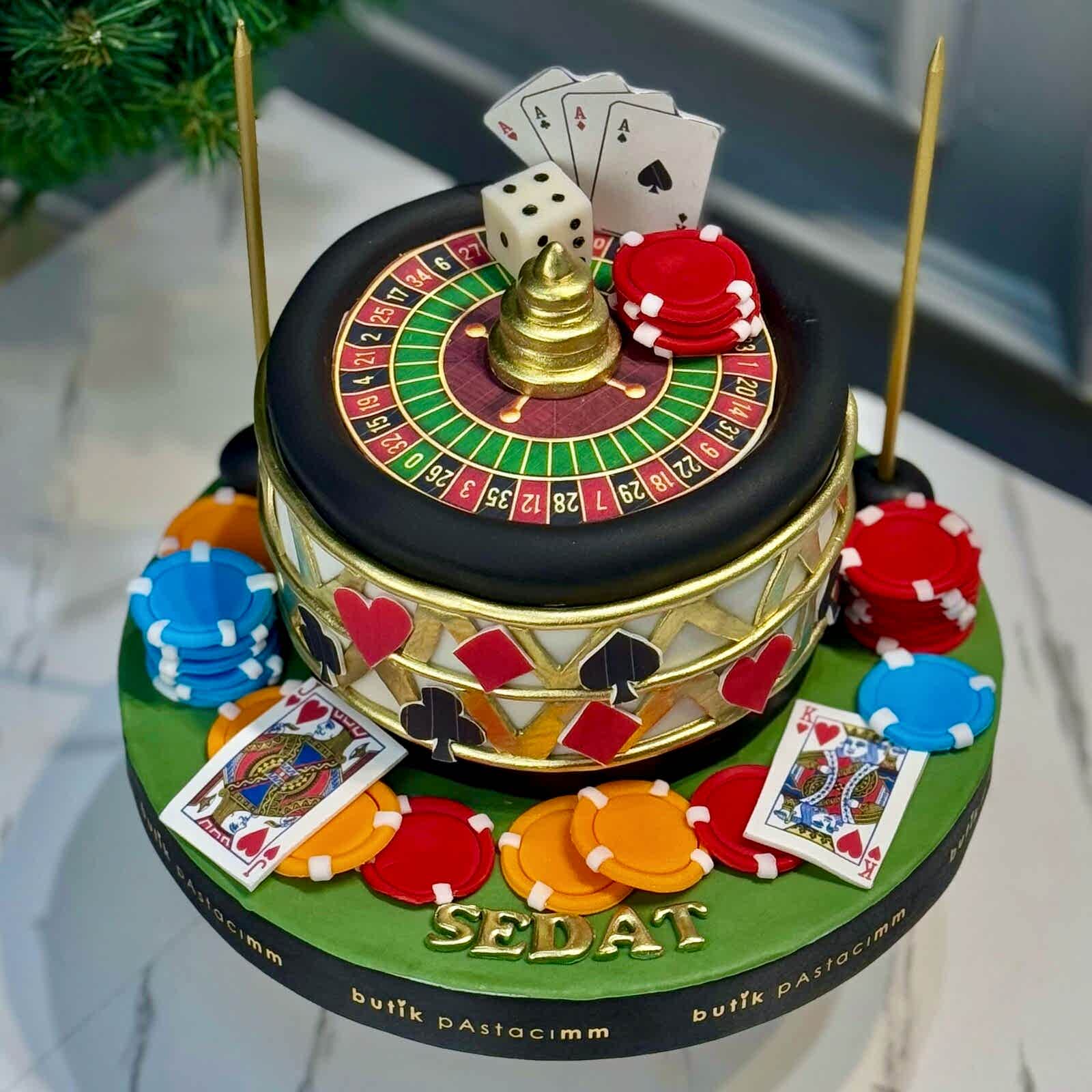 Eğlenceli Tasarım Pasta