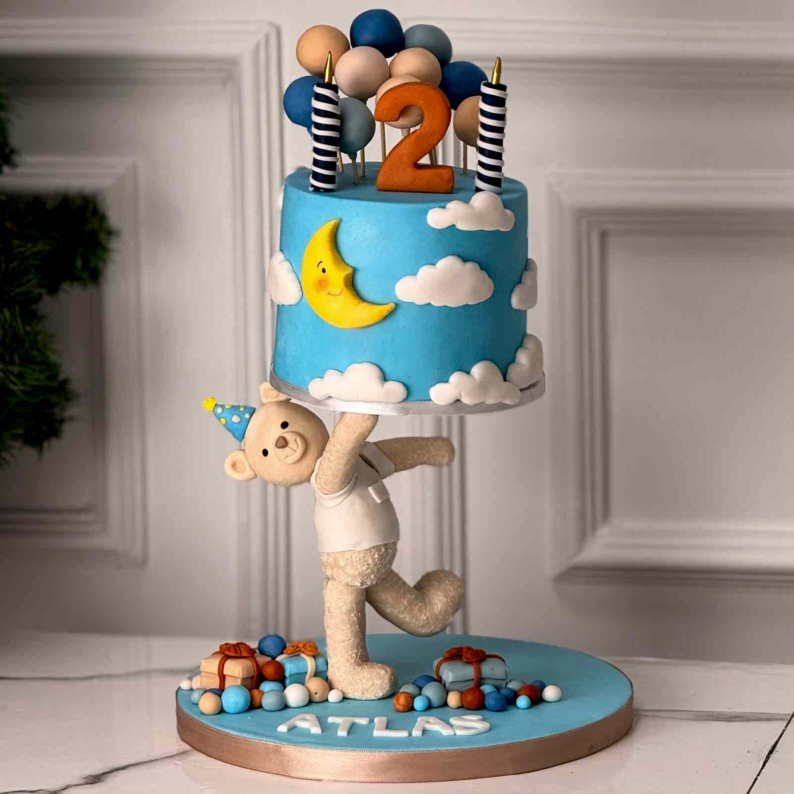 Pasta Taşıyan Ayıcık Pasta