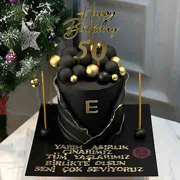 50 Yaş Pastası