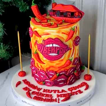 Aşkım Kapışmak Doğum Günü Pastası