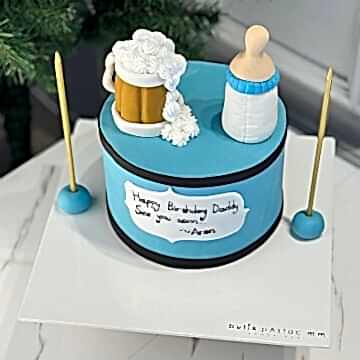 Babalara Özel Pasta