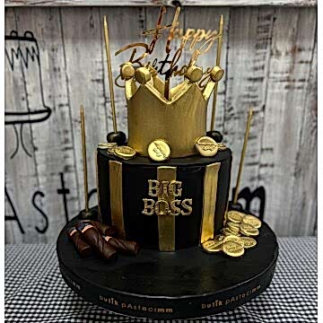 Big Boss Dizaynlı Tasarım Pasta