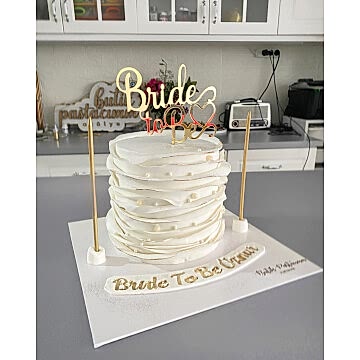 Bride To Be İncili Pasta