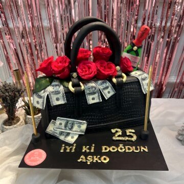 Çanta Tasarımlı Pasta