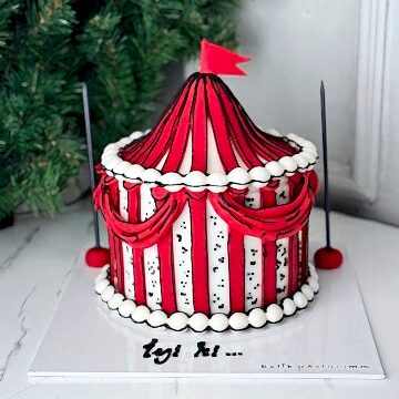 Comic Cake Temalı Karnaval Pasta