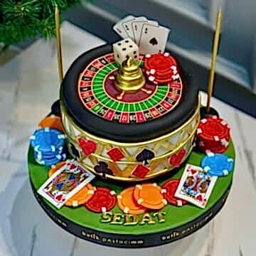 Eğlenceli Tasarım Pasta