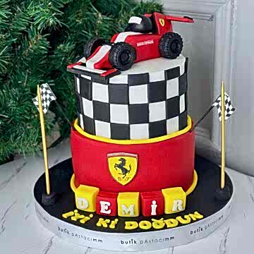 Marka Arabalı Çocuk Pastası