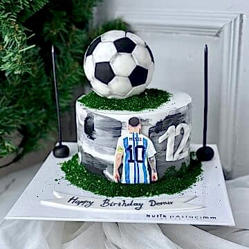 Futbol Toplu Çocuk Pastası