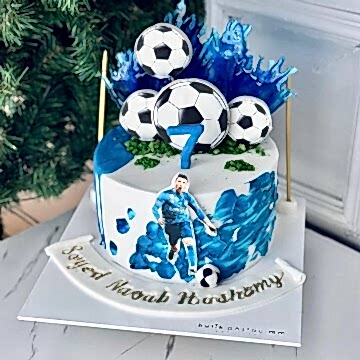 Futbolcu Çocuk Pastası