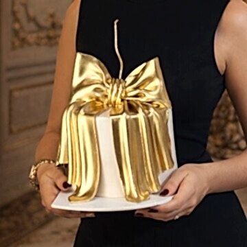 Gold Kurdeleli Pasta