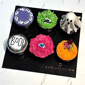 Halloween Cupcake (Cadılar Bayramı Cupcake)