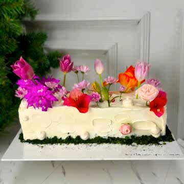 Karışık Çiçekli Baton Pasta