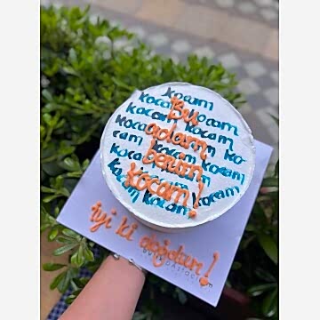 Kocam Yazılı Pasta