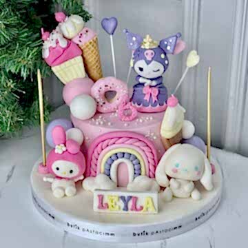 Özel Karakterli Karakterli Pasta