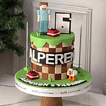 Özel Karakter Tasarım Çocuk Pastası