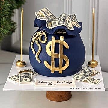 Para Kesesi Tasarım Pasta