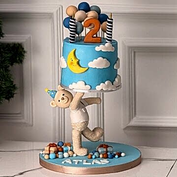 Pasta Taşıyan Ayıcık Pasta