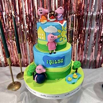 Özel Karakterli Karakterli Çocuk Pastası