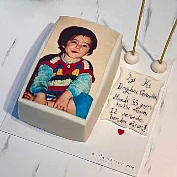 Resim Baskılı Pasta 5