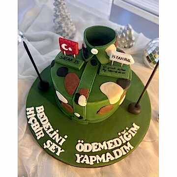 Şeker Hamurlu Asker Pastası