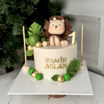 Sevimli Aslan Safari Pasta