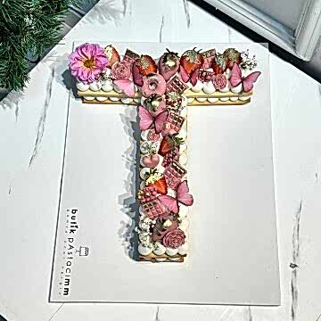 T Harf Kurabiye Pasta