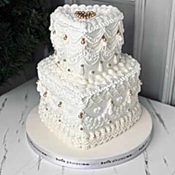 Vintage Nişan Pastası